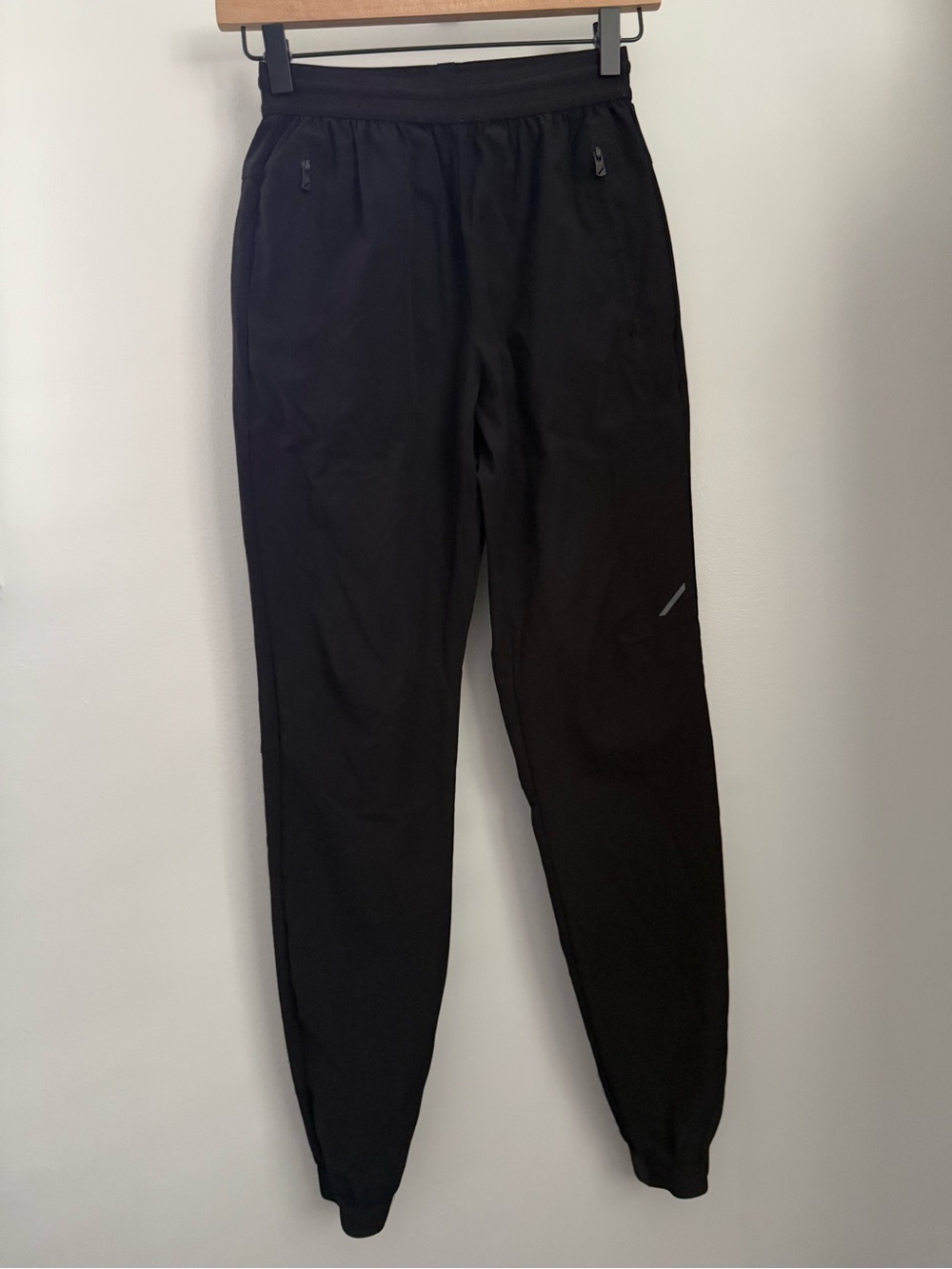 Hill City Men’s XS Midweight Train Pants Black Outdoor Drawstring Jogger Fitted